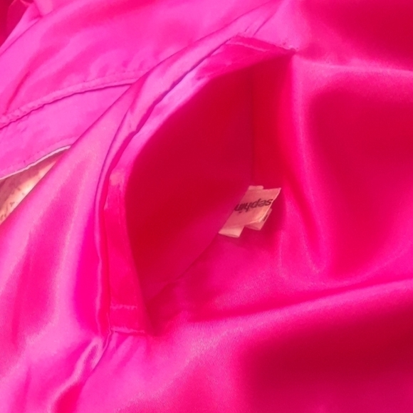 JUST Josephine Reversible Satin Jacket One Size ( S,M,L) - Picture 11 of 11